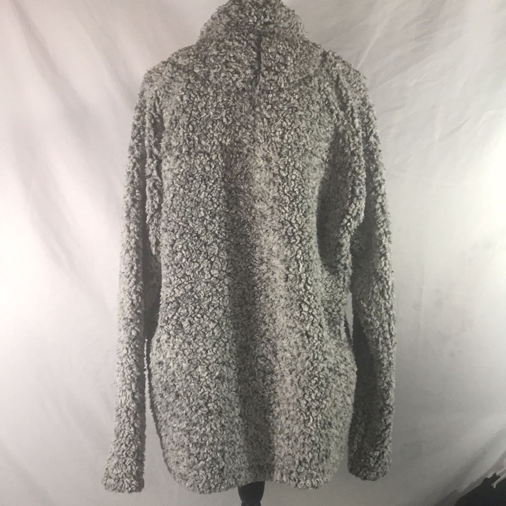 True Grit Sherpa Quarter Zip - Picture 2 of 2